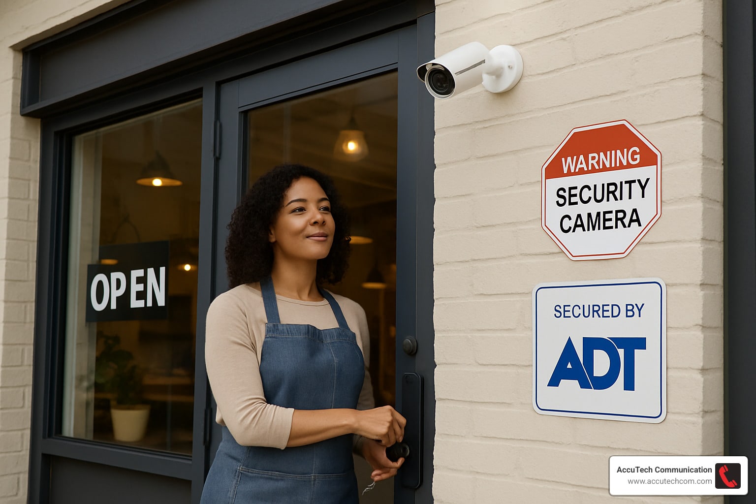 Security Systems for Small Businesses That Mean Business