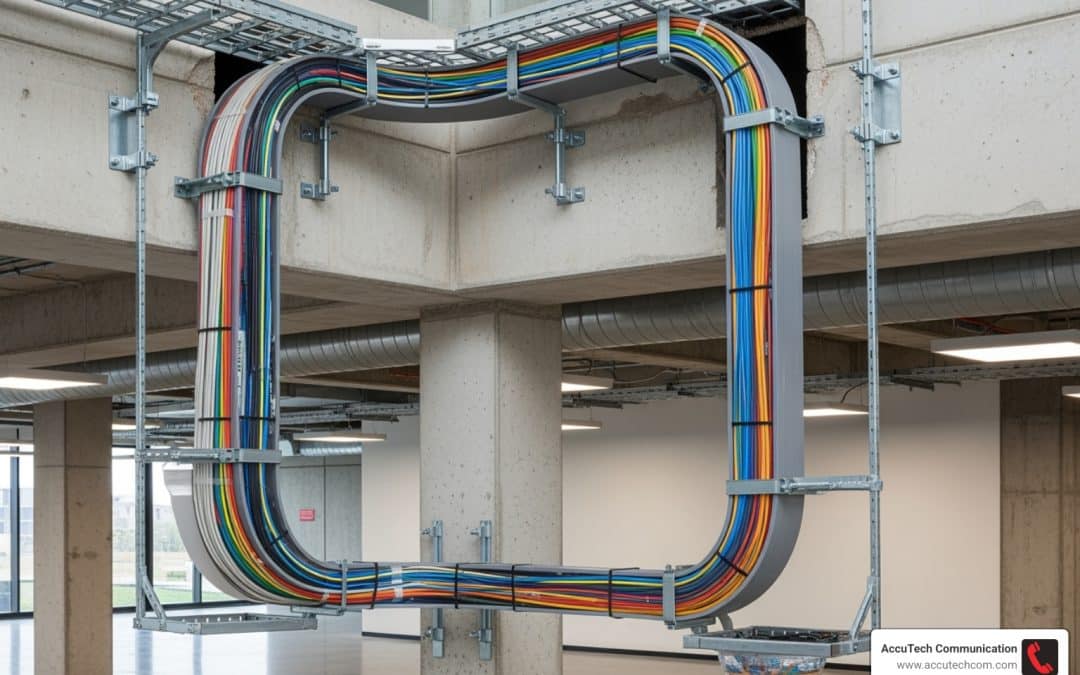 Going Vertical – Installing Network Cable Conduit Between Floors