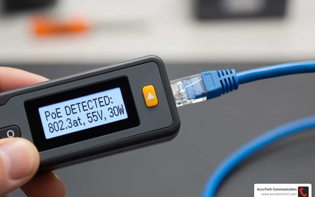 Demystifying PoE: What a Network Cable Tester with PoE Finder Can Do For You